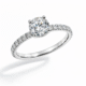 Pre-owned Solitaire Diamantring met HRD-gecertificeerde Briljant – 0,91 ct
