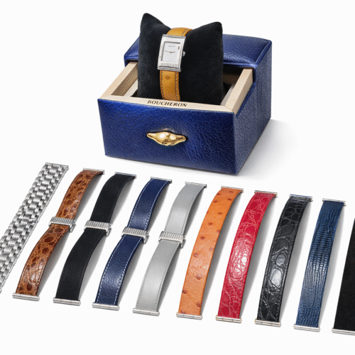 Pre-owned Boucheron Reflet – Staal Inclusief uitgebreide set verwisselbare banden
